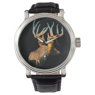 Montre Chasse aux cerfs, Buck blanc