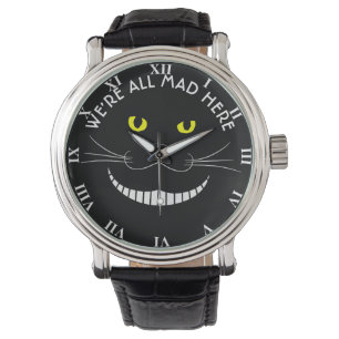 Montre Chat Cheshire Souriant Chat Transparent Avec Yello