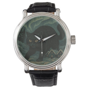 Montre Chat de Noël islandais Yule