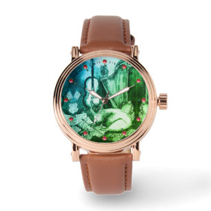 MONTRE CHAT MUSIQUE AVEC VERT OWL