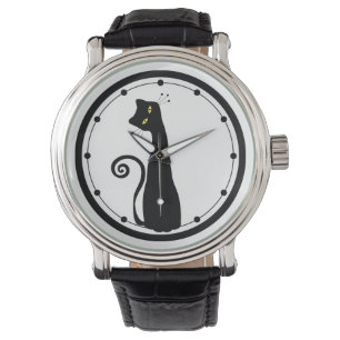Montre Chat noir