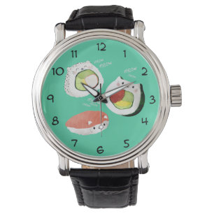 Montre Chat sushi mignon