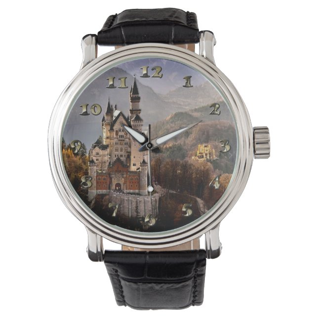 Montre Château de Neuschwanstein Allemagne (devant)