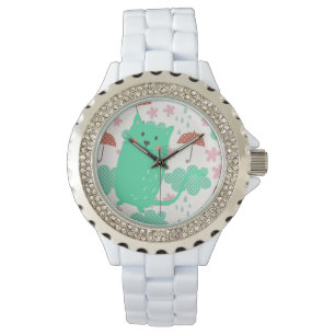 Montre Chats en pluie