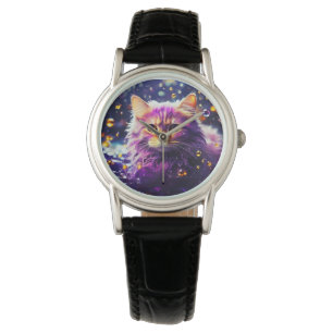 Montre Chatte chatte stylish pour les amoureux du chat