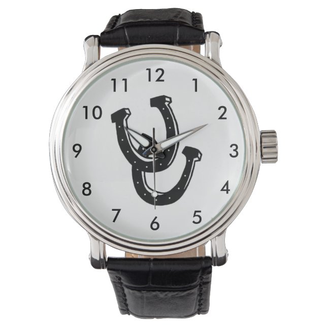 Montre Chaussures de cheval Blacksmith Farrier Watch (devant)