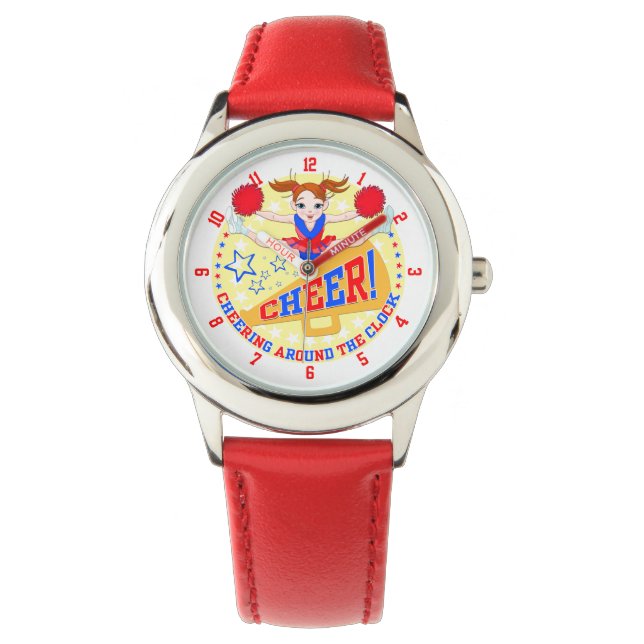 Montre Cheerleader's Cute Pom-pom girl watch (devant)