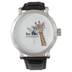 Montre Chemise de conception de gravure vintage Funny Gir