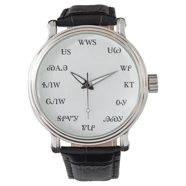 Montre Cherokee Watch (devant)