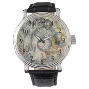 Montre Cheshire Chat Alice Wonderland Classic
