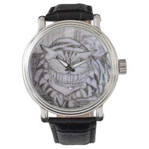 Montre Cheshire Chat Scrimshaw Classic Watch
