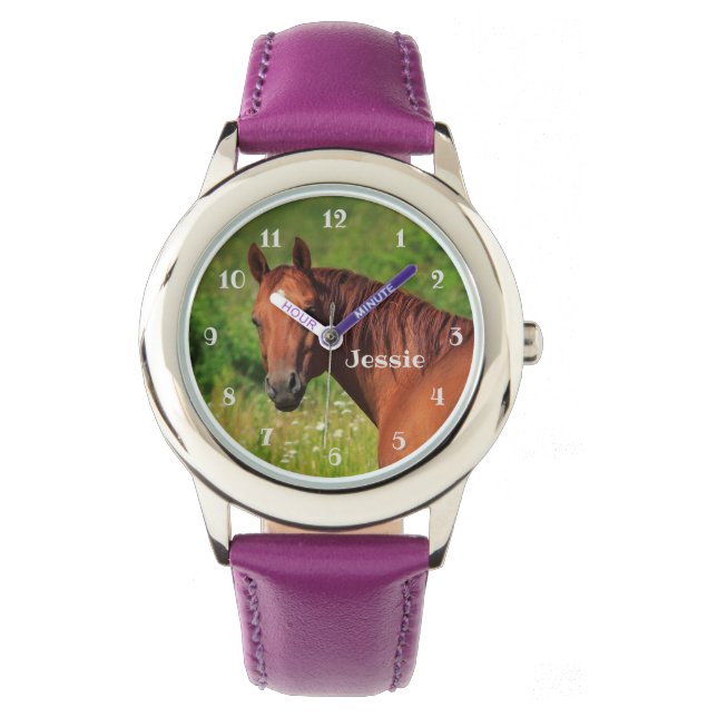 Montre Chestnut Mare Horse Girls (devant)