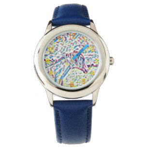 Montre Cheval Couleurs De La Vie, Enfants Regardez