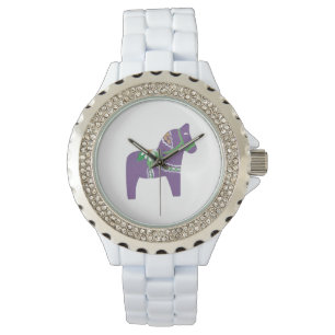 Montre Cheval de Dala pourpre