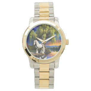 Montre Cheval de l'étendard tzigane -Willow tree N Pleine