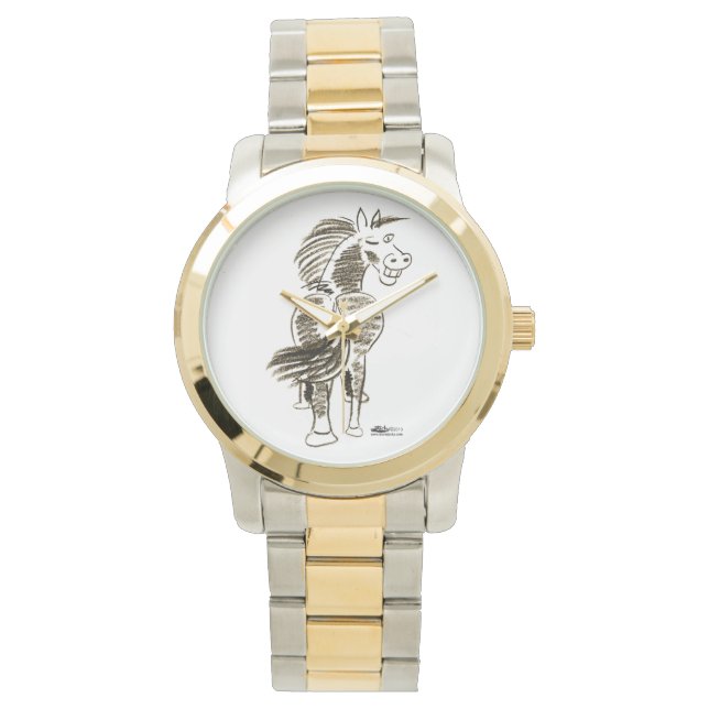 Montre Cheval En Voie Bonne Chance ! (devant)