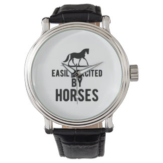 Montre Cheval - Facilement excité par les chevaux b