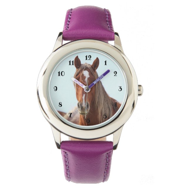 Montre Cheval Mustang Filles sauvages (devant)