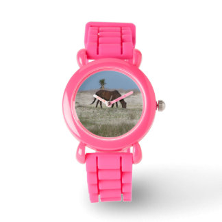 Montre Cheval rose