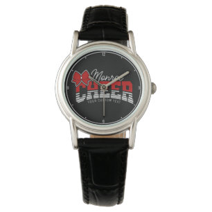 Montre Cheval Team AJOUTER LE NOM École Athlète Pom-pom g