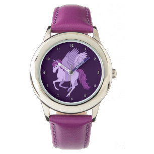Montre Cheval Volant Violet Pegasus