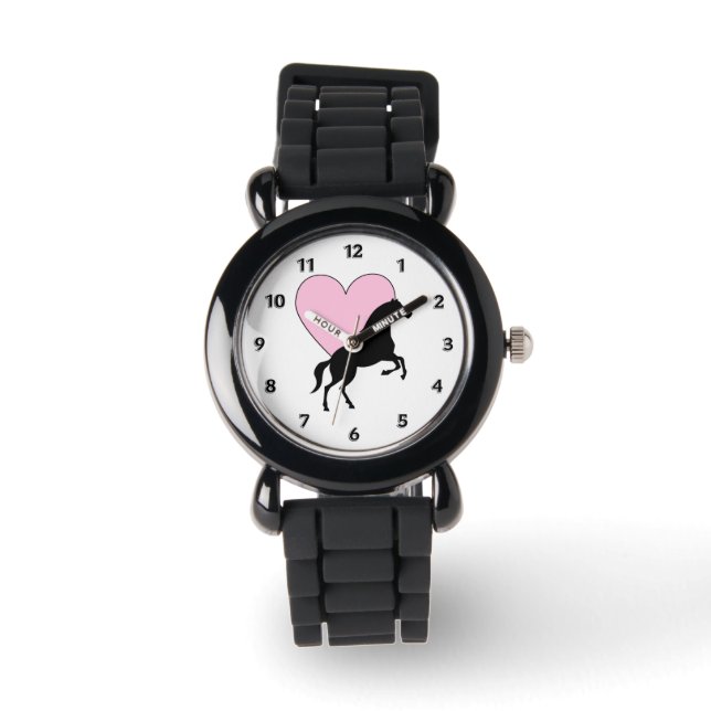 Montre Chevaux et amour (Recto)