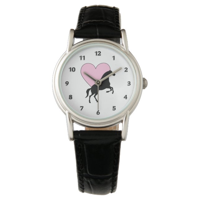 Montre Chevaux et amour (devant)