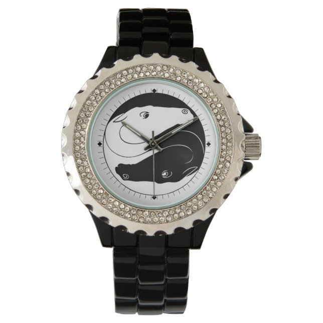 Montre Chevaux Yin Yang (devant)