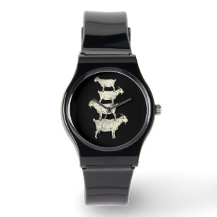 Montre Chèvre Retro