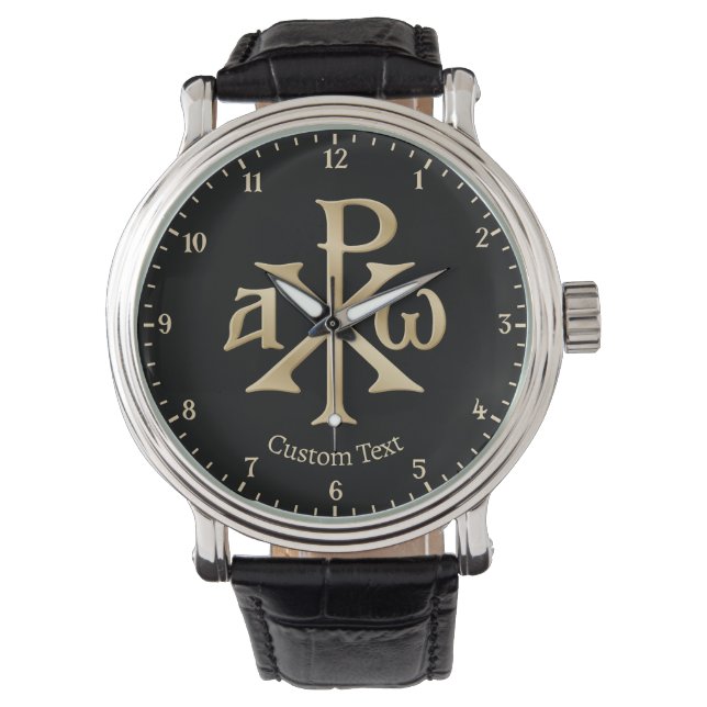 Montre Chi Rho Christogram (devant)
