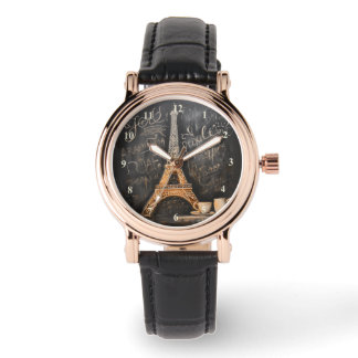 Montre Chic Eiffel Tower Café Café Chalet Paris