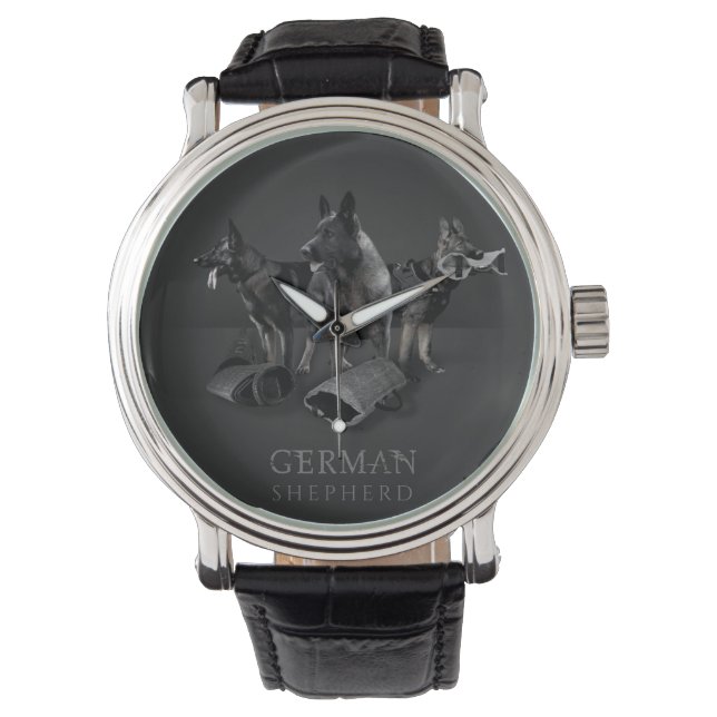 Montre Chien berger allemand - GSD (devant)
