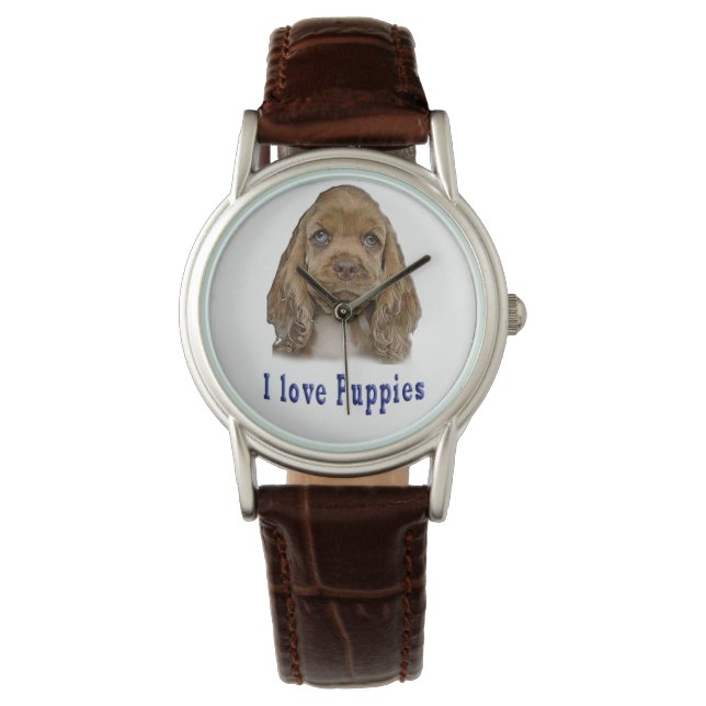 Montre Chien chiot (devant)