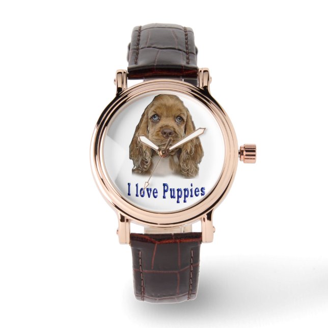 Montre Chien chiot (Recto)