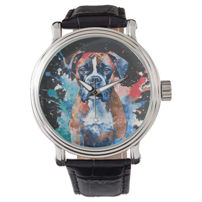 Montre Chien de boîte (devant)