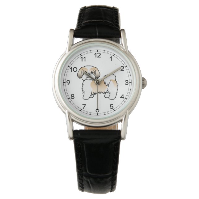 Montre Chien De Dessin De Cartographie Mélange Chien Chii (devant)