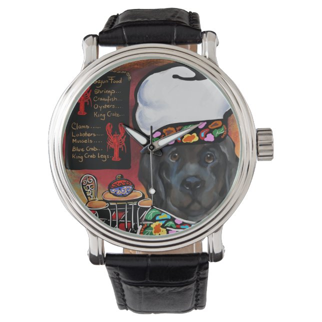 Montre Chien de Terre-Neuve (devant)