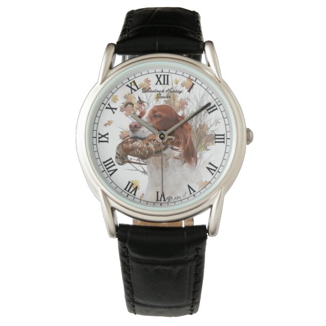 Montre Chien d'oiseaux, chasse à la bécasse (devant)