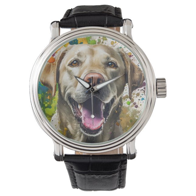 Montre Chien du Labrador (devant)