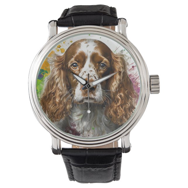 Montre Chien espagnol (devant)