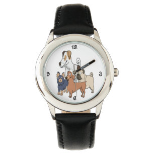 Montre Chiens caricaturaux