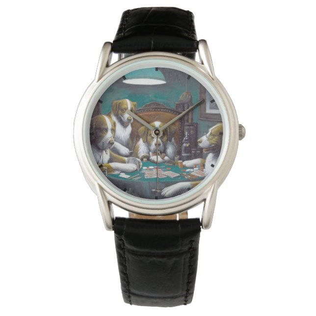 Montre Chiens jouant au poker Cassius Marcellus Coolidge  (devant)