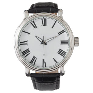 Montre Chiffres romains minimalistes simples