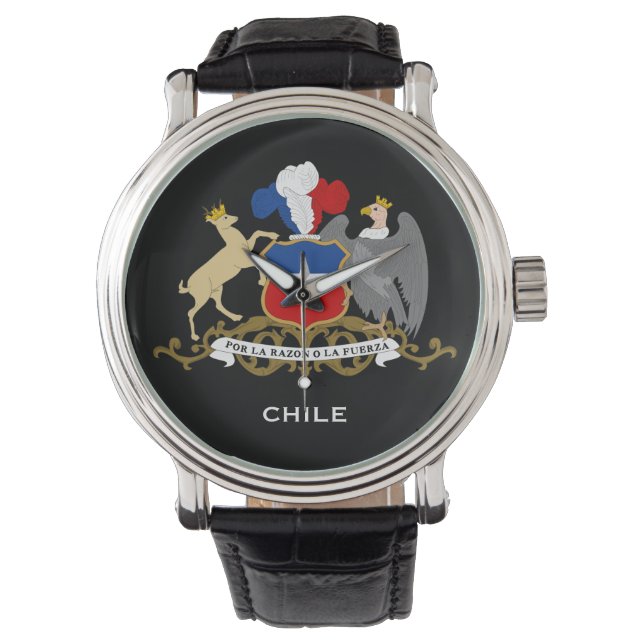 Montre Chili* Custom Watch Reloj personalizado de Chile (devant)