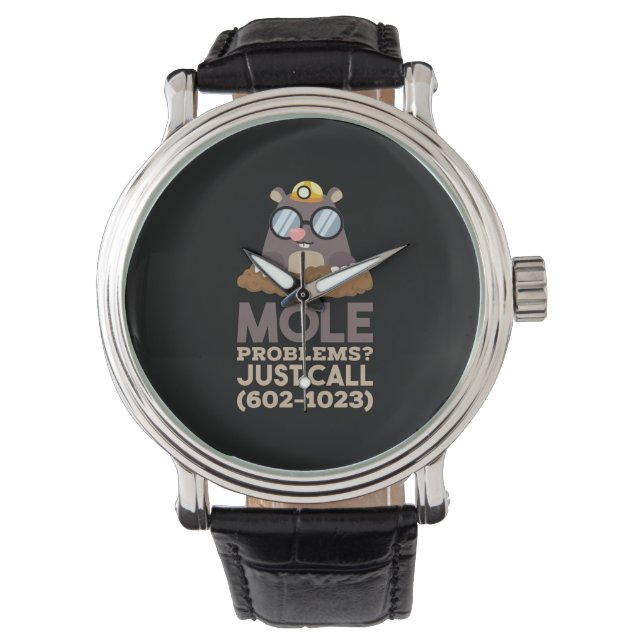 Montre Chimie - Problèmes de mole (devant)