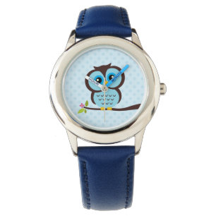 Montre Chouette bleue