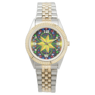 Montre Christmas Star Fractal Design-29440