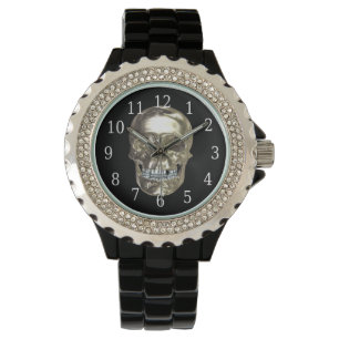 Montre Chrome Skull Watch