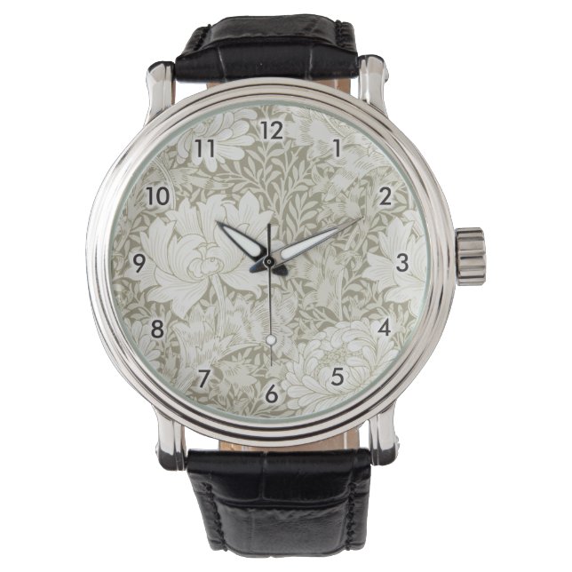 Montre Chrysanthemum Ivory, William Morris (devant)