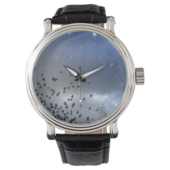 Montre Ciel étoilé bleu (devant)